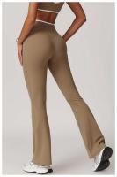 Pantalones de camping para mujer, monos de yoga reforzados de cintura alta con levantamiento de cadera, ropa de gimnasio, monos deportivos ajustados - details 2