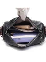 Bolsos para mujer, piel de vacuno de primera capa, nuevo estilo, bolsos cruzados de moda, bolsos de pecho, bolsos de sillín de moda, bolsos de hombro de cuero genuino para mujer - details 25