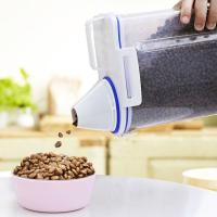 Contenedor de comida para gatos, cuenco para gatos, suministros para mascotas, accesorios, Cubo de almacenamiento de comida - details 6