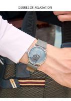 Reloj de Cuarzo de Moda Clásica ONOLA 3805 Correa de Cuero Impermeable Estilo Casual de Fecha - details 10
