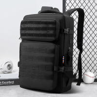 Mochila táctica de camuflaje para exteriores, mochila militar multifuncional para montañismo, Camping, bolsa deportiva impermeable - details 18