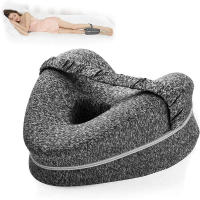 Almohada De Memoria Para Pierna Almohada De Soporte Para Dormir Ortopédica Alivio Del Dolor De Cintura Y Rodilla Cojín De Túbulo De Poliéster 100% Forma De Corazón - details 8