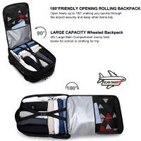 Mochila Viaje Cabina Avión 40x20x25 - Multifuncional, Gran Capacidad, Viajes, Trabajo, Estudio - details 5