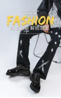 Zapatillas de deporte de ocio versátiles para hombre, zapatos deportivos ligeros y cómodos para caminar, zapatos gruesos de alta calidad a la moda, calzado masculino - details 1