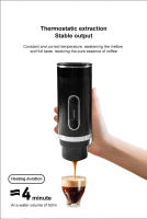 Máquina de Espresso Portátil Italiana 3-en-1 Carga Rápida Siempre Caliente - details 5