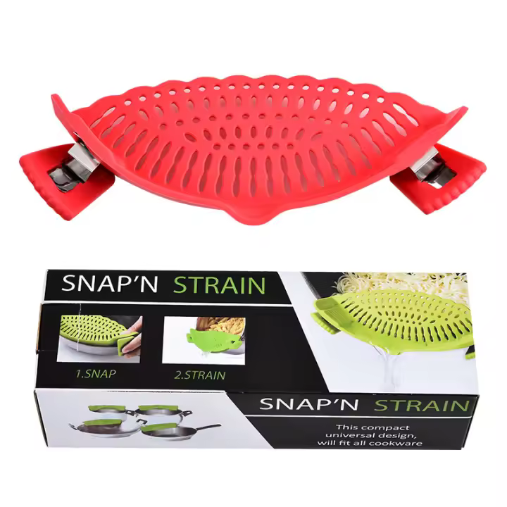 Utensilios de cocina Lixiviador de clip de silicona de grado alimenticio - 1