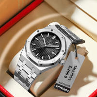POEDAGAR-Reloj original para hombres con impermeable luminoso Calendarios moda reloj de cuarzo lujo - details 9