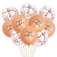 Globos de látex con patrón metálico, decoración de confeti para fiesta de cumpleaños, Baby Shower, 10 piezas, 12 pulgadas - details 2