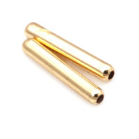 Cuentas de Espaciador de Brasso Dorado de Alta Calidad 30PCS Tamaños de 6.5MM a 18K - details 5