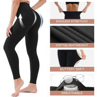 Leggings de Control de Barriga para Mujeres Pantalones de Yoga de Cintura Alta - details 4