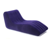 Sofá aterciopelado creativo para adultos, tumbona hinchable para ocio al aire libre - details 0