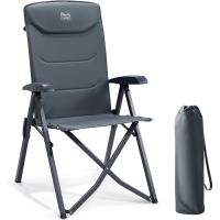 Silla de Camping Adulto 150kg Silla de Jardín Plegable Portátil de Alta Resistencia Respaldo Alto Silla Reclinable de 4 Posiciones para Campamento Picnic Jardín Caravana (1 Pc, Azul) - details 14