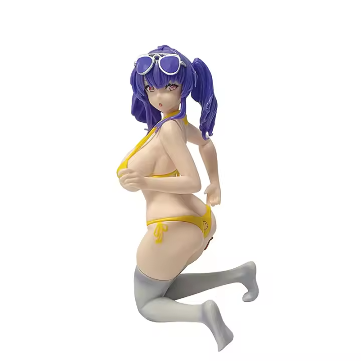 Azur Lane traje de baño arrodillado Pola 2D figura de chica hermosa sexy - 1