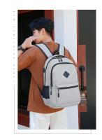 Mochila impermeable para hombre, morral de negocios para oficina, con carga USB, de 15,6 pulgadas, informal, escolar - details 11
