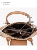NOVEDAD DE VERANO 2025, bandolera de tela suave impermeable Simple para mujer, mochila de lujo de alta gama - details 13