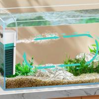 Filtro de tanque de peces ajustable, circulación de oxígeno, generación 3 en 1, purificación de agua, generador de ondas internas, plástico, montado en la pared - details 9