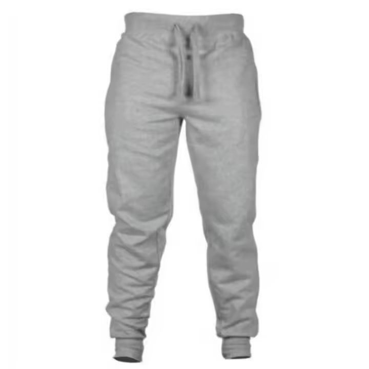 Pantalones deportivos de lana informales para hombre, Color sólido, europeos y americanos, nuevos para pantalones, Color, americano, - 1