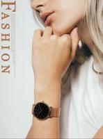 Movimiento de lujo premium importado de Japón Marca de mujer Diseño original Moda Simple 3ATM Reloj de pulsera de cuarzo resistente al agua Montre Femme - details 24