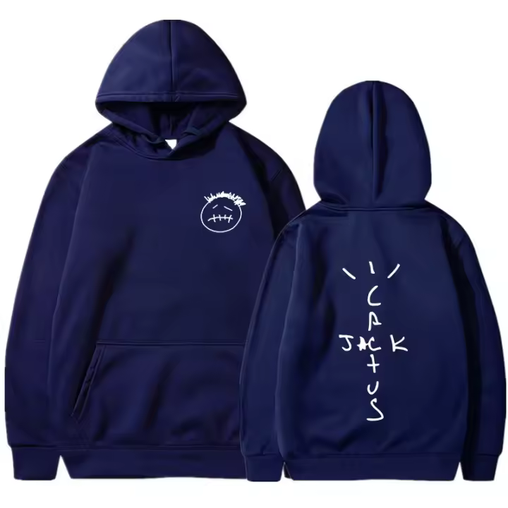 Sudadera con estampado de Cactus Jack para hombre y mujer, Jersey informal de moda Harajuku, ropa de calle fresca, Travis Scott - 1