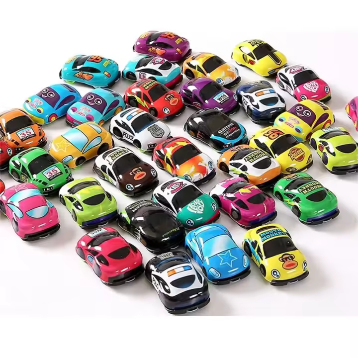 Juego de vehículos clásicos de regalo de cumpleaños, vehículos de juguete, modelo de coche, juguete para jugar, coche extraíble, coche de inercia, coche educativo, 10 Uds. - 1