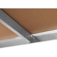 Estanterías metálicas de almacenamiento 160x90x40cm 700kg 4 estantes MDF organizador taller - details 14
