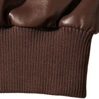 Chaqueta de cuero para hombre, chaqueta delgada de estilo Punk, los mejores regalos para el padre - details 1