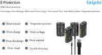 Batería Recargable de Litio Laiphi 2pcs 4800mWh para XboxOne/Series X|S/Elite Controllers - details 2