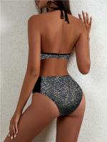 Bikini con estampado Floral para mujer, bañador Sexy, traje de baño elegante, ropa de playa - details 12