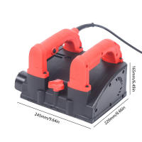 1680W Cepilladora eléctrica Lijadora de hormigón Contiene 26 cuchillas Fresadora de cilindros Lijadora de pared Fresa - details 1