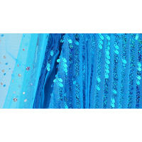 Disfraz de Princesa Elsa con Lentejuelas para Niñas, Vestido Blanco para Carnaval, Fiesta de Cumpleaños, Navidad, Cosplay - details 0