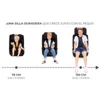Kinderkraft SAFETY FIX 2 I-SIZE 75-150 cm Silla coche grupo 1 2 3 isofix,