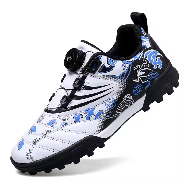 Zapatos de Fútbol Antideslizantes para Niños Zapatillas de Entrenamiento de Campo de Césped de la Sociedad Zapatillas de Fútbol a la Moda para Niños - 1