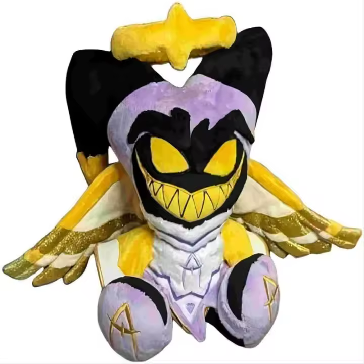 Hazbin-peluches de algodón suave para niños y niñas, muñeco de peluche de 11,8 pulgadas, ideal para regalo de cumpleaños y Navidad - 1