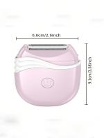 Afeitadora eléctrica portátil ABS, dispositivo de depilación de piernas y axilas, adecuado para mujeres (no equipado con baterías) - details 4