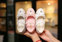Zapatos de cuero de princesa para niñas, zapatos planos con recortes y flores, suaves, para primavera y verano, 2024 - details 5