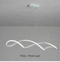 Luz Colgante Moderna LEFAN de 90CM Lámpara de techo Flush Montaje de Aluminio para Cocina Island Estudio - details 12