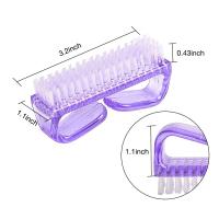 Brocha de Uñas de Acrílico para Manicura y Pedycura Set de Herramientas de Limpieza de Plástico Suave para Eliminar Polvo - details 2