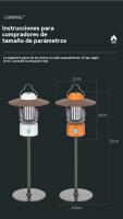 faroles de camping recargable mini al aire libre jardin Portátil multifunción carpa Linterna niña - details 12