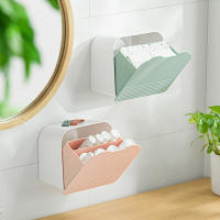 Almohadillas sanitarias montadas en la pared caja de almacenamiento artículos para el hogar clamshell sello a prueba de polvo - details 0