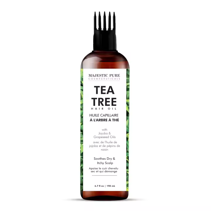 Mestic 100% Pure Rosemary Biotin para el cuidado del cabello, fórmula fortalecedora, nutritiva y voluminizadora con jojoba y aceite de ricino - No - 1