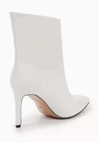 Nuevo Zapatos de tacón de aguja negros para invierno y otoño, botas cortas hasta el tobillo con tacones - details 3