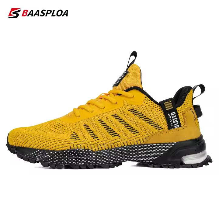 Zapatillas de Correr Ligeras Baasploa Zapatos de Tenis Transpirables Antideslizantes para Hombres - 1