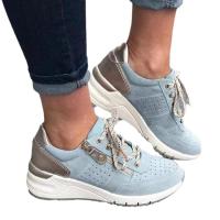 Zapatos Deportivos informales para mujer, zapatillas con cordones a la moda - details 7