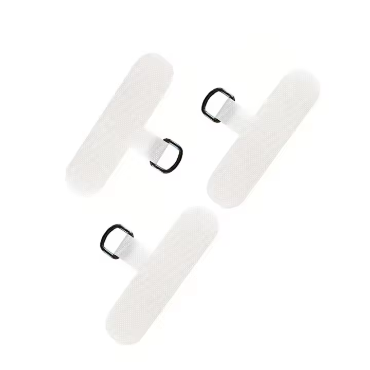 Placa de correa en forma de T para teléfono móvil, funda para teléfono móvil, cordón trenzado, accesorios, tarjeta tejida para iPhone 12, 13, 14, 15, Xiaomi, 3/5 Uds. - 1