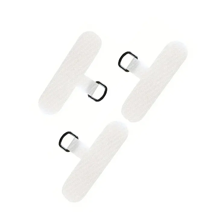 Placa de correa en forma de T para teléfono móvil, funda para teléfono móvil, cordón trenzado, accesorios, tarjeta tejida para iPhone 12, 13, 14, 15, Xiaomi, 3/5 Uds. - 1