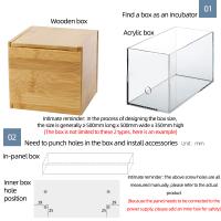 Controlador de incubadora de huevos de HTMC-5, Mini caja de incubación de huevos de temperatura constante, accesorios, controlador de incubadora Egger - details 3