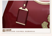 2025 nuevo bolso de charol rojo de moda bolso de mujer cáscara de cuero brillante bolso de mujer bolso de mensajero de hombro - details 24