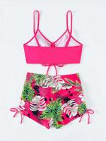 Bikinis con cordón frontal, cintura alta para mujer, bañadores de mujer, bañador para nadar, ropa de playa 2025 - details 51