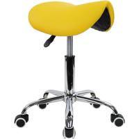 Trabajo Altura Ajustable Giratorio Taburete de Oficina con Asiento de Silla de Montar - details 2