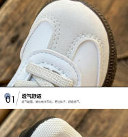 Nuevos zapatos deportivos para niños, superficie de cuero, antideslizantes, casuales, ligeros, para correr - details 3